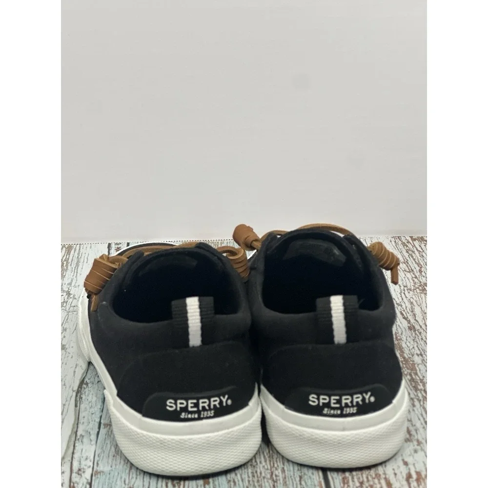 Sperry Femmes Black  Slip On Sneaker, Women's Size (7) STS84727
